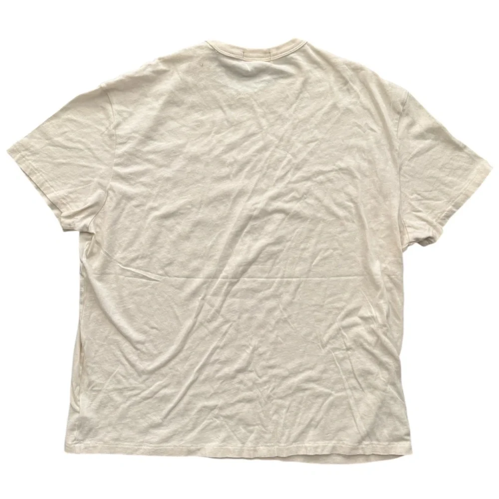Polo Ralph Lauren Classic Cream Tee - Picture 8 of 8